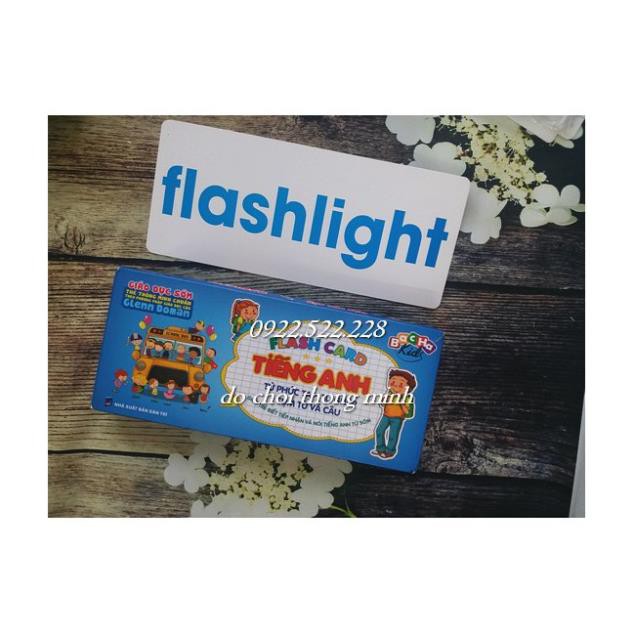 Thanh lý Flashcard tiếng Anh từ đơn giản / từ phức tạp FLASH CARD