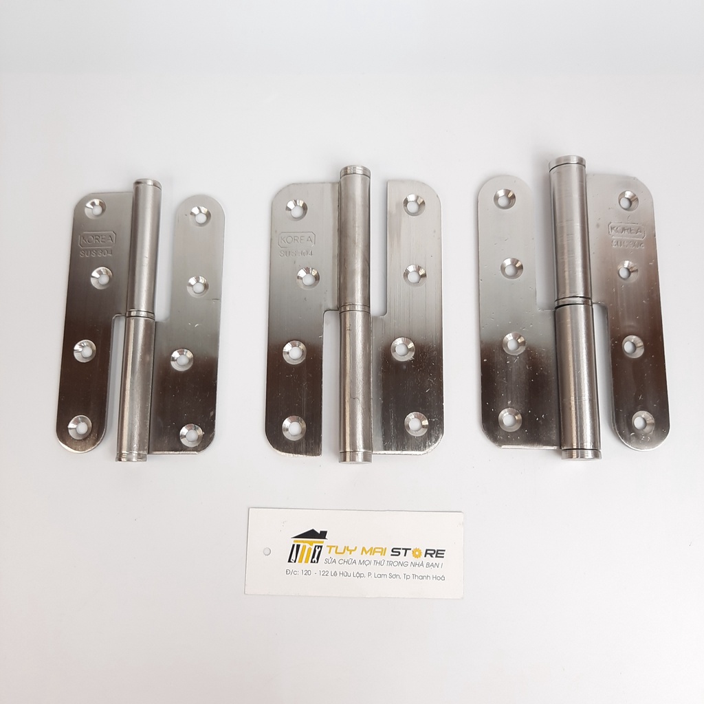 Bản lề cối inox Korea- TM Store