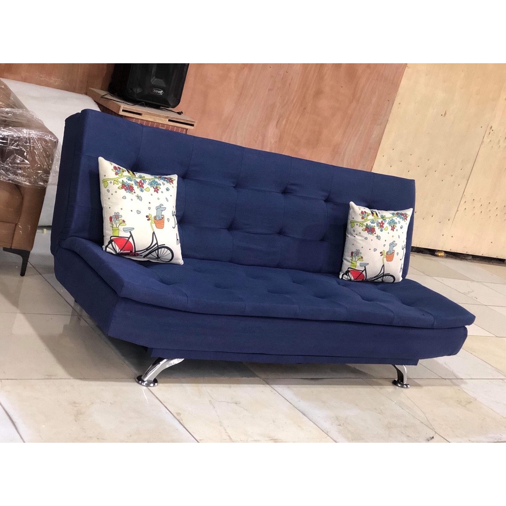 Sofa Giường Sang Trọng Thông Minh, Giường Gấp Thông Minh  Loại 1m2 Giúp Tiết Kiệm Không Gian
