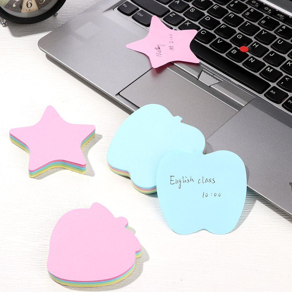 PISTA Set 100 Tờ Giấy Ghi Chú Màu Sắc Ngọt Ngào Tiện Dụng