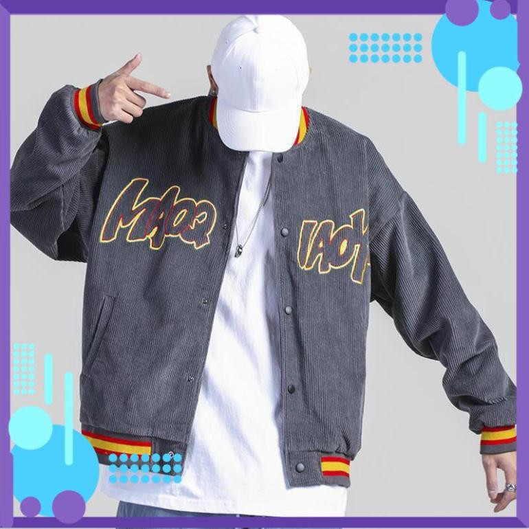 [Form Bao Đẹp] Áo Khoác Bomber Chất Nhung MAOQ Unisex Nhung Tăm Siêu Đẹp | BigBuy360 - bigbuy360.vn