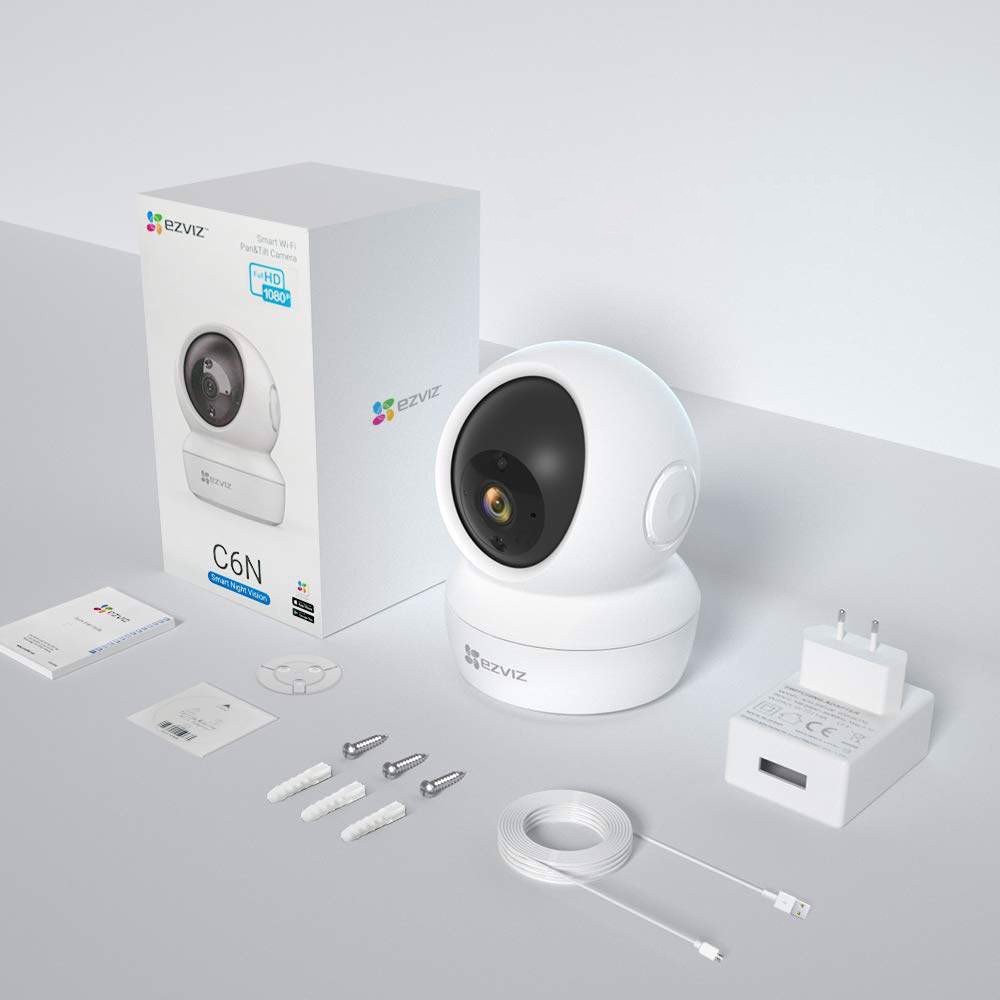 [GIÁ RẺ NHẤT] CAMERA WIFI THÔNG MINH QUAY QUÉT EZVIZ C6N 1080P, C6CN 720P - CHÍNH HÃNG