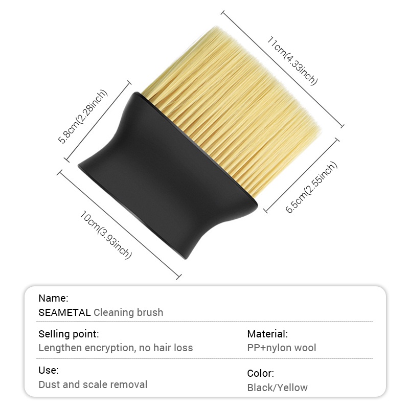 Cọ làm sạch bên trong xe hơi SEAMETAL mềm mại đa năng cho cả văn phòng và nhà cửa