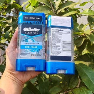 Lăn Khử Mùi Gillette Sport Triumph Clear Gel 107g
