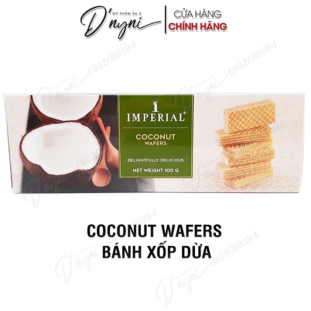 Bánh Xốp IMPERIAL Nhân Kem Thái Lan 100g ( Nhiều Vị Lựa Chọn )