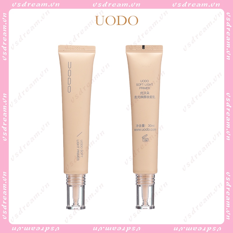 UODO Kem Lót Trang Điểm Giúp Che Phủ Lỗ Chân Lông Kiểm Soát Dầu Dưỡng Ẩm Và Làm Đều Màu Da