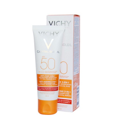 Kem Chống Nắng Chống Lão Hoá Vichy Ideal Soleil Anti Age SPF50+ MB055000 (50ml)