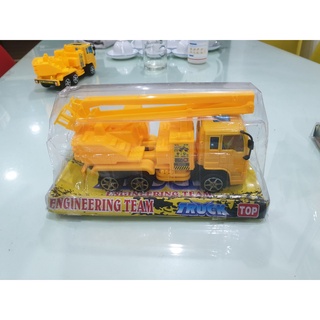 Xe đồ chơi mô hình, xe cần cẩu cứu hộ cho bé chất liệu nhựa an toàn