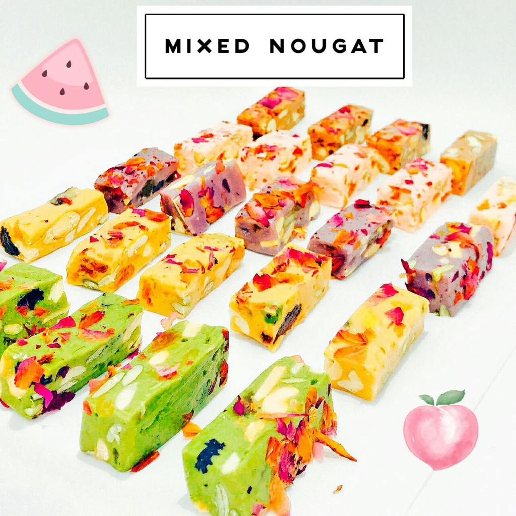 Kẹo Nougat - Kẹo Hạnh Phúc Đủ Vị