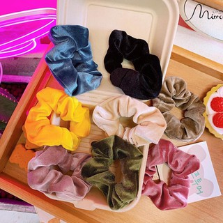 [HOT TREND] Dây cột tóc vải scrunchies nhiều màu xinh xắn