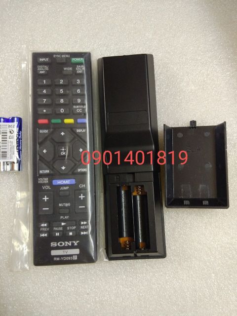 Điều khiển Tivi Sony RM-YD093(hàng sịn)