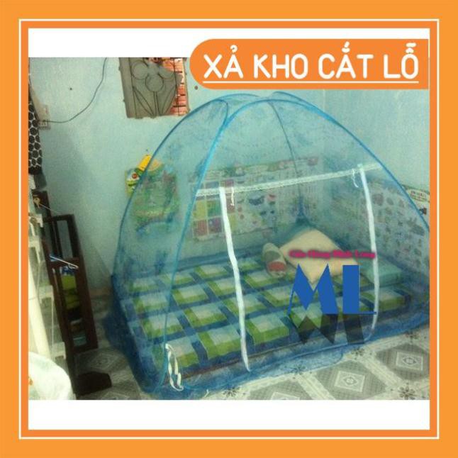 [XÃ KHO] Mùng chụp tự bung 1m4 x 2m Minh Long - HỒNG HOA