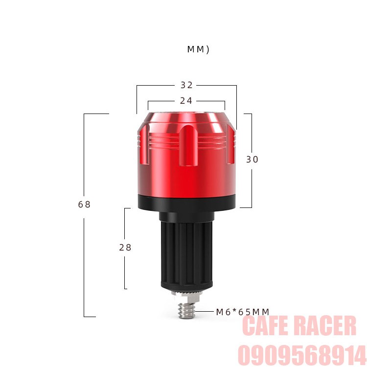 Cặp Gù nhôm CNC chuyên dùng mô tô Suzuki GD110 YB125 EN125 xe máy tay ga các loại