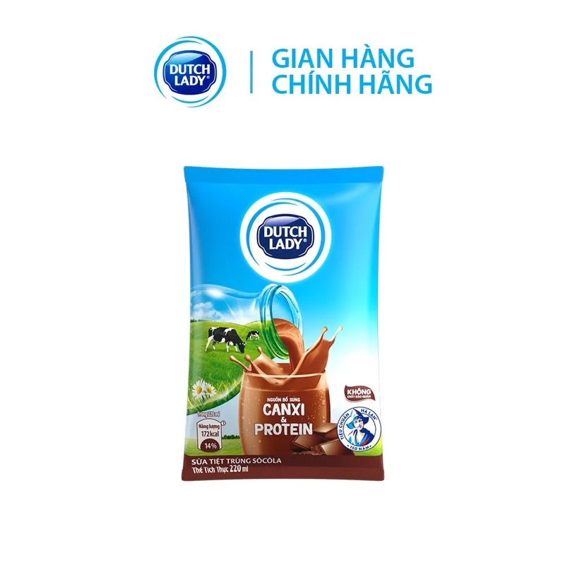 SỮA TƯƠI BỊCH SOCOLA 210ml-48b/thung