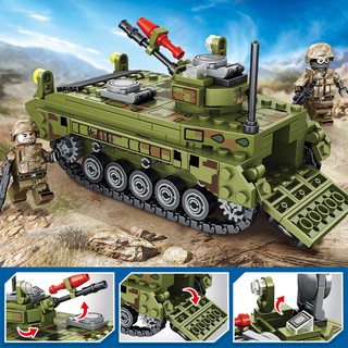 Bộ lắp ráp   logo moc xe tăng sembo block