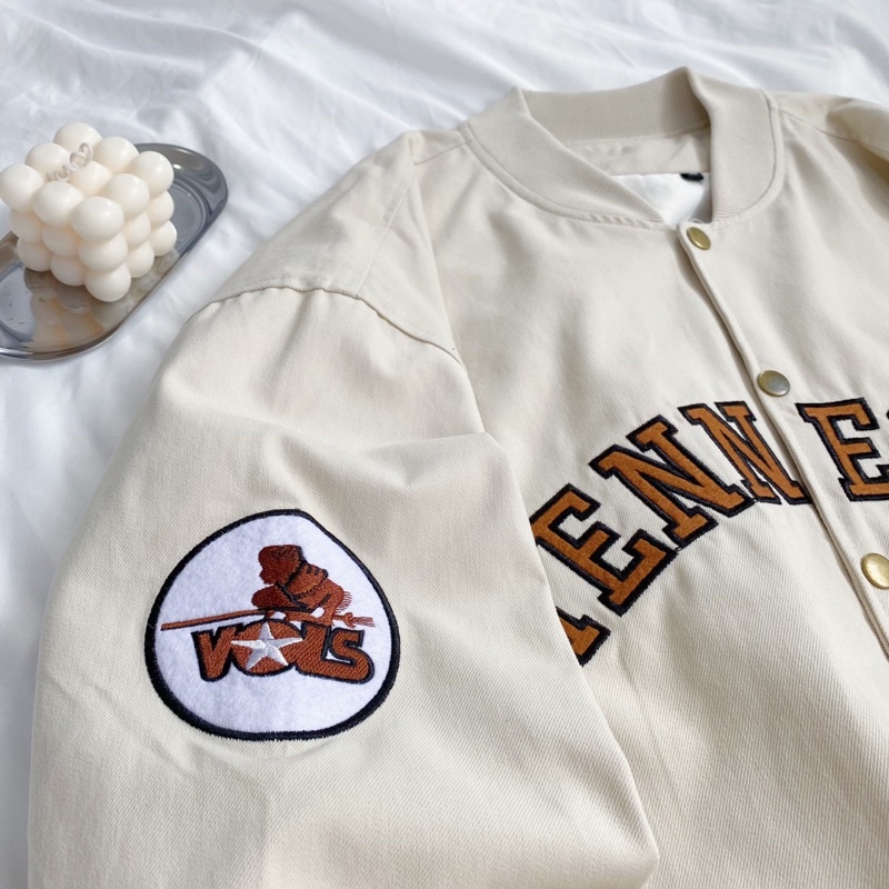Áo khoác bomber TENNESSEE unisex Homies nút gài
