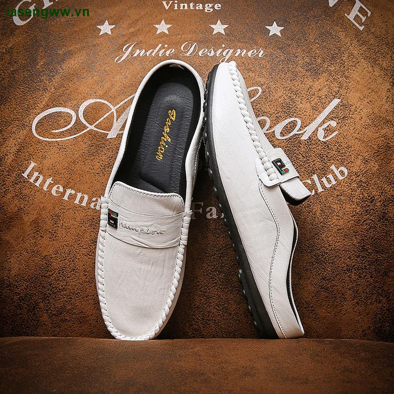 Giày Lười Không Gót Thoáng Khí Thời Trang Mùa Hè Năm 2021 Cho Nam