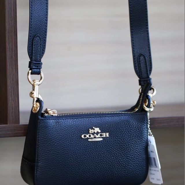 💢COACH PEBBLE LEATHER JES CROSSBODY 💢
 - F78754 - SIZE MINI