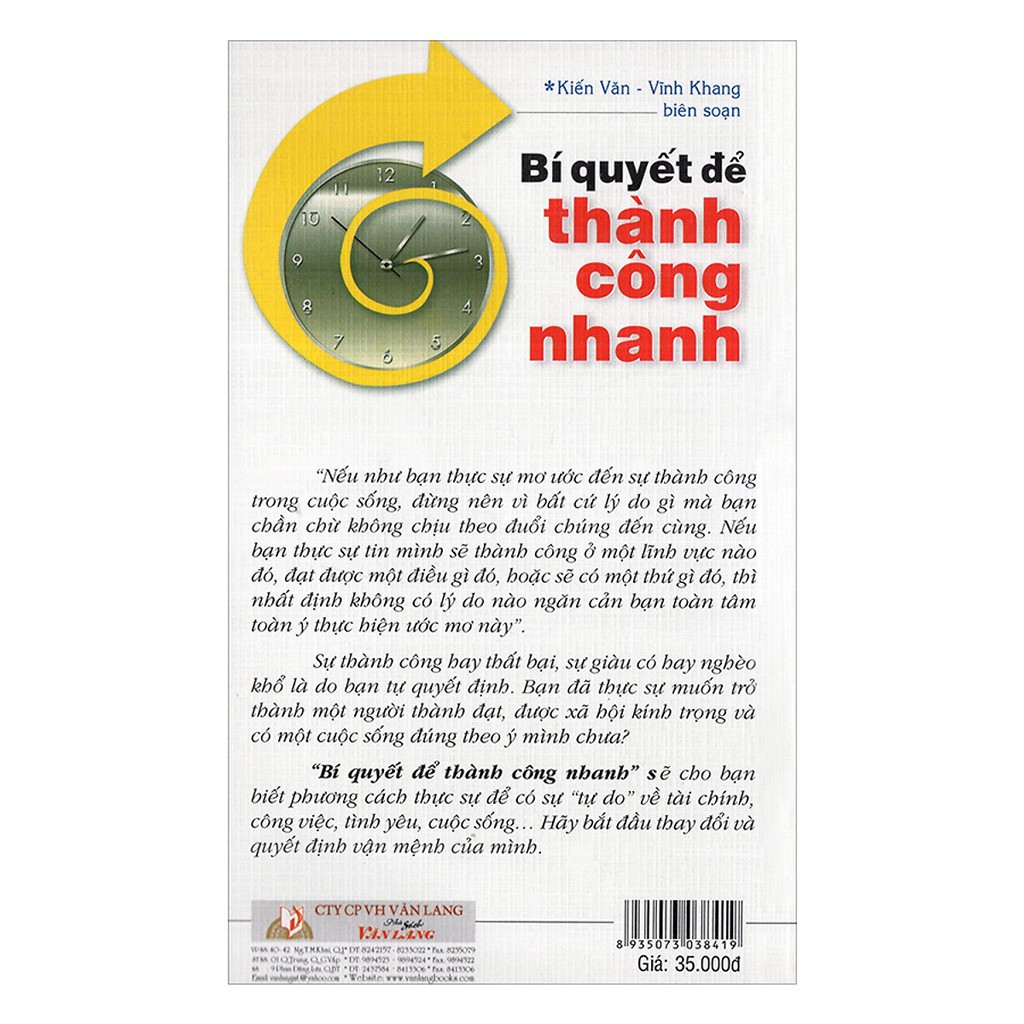 Sách - Bí Quyết Để Thành Công Nhanh | BigBuy360 - bigbuy360.vn