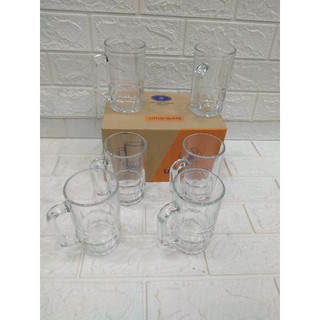 Combo bộ cốc thủy tinh 6 cái