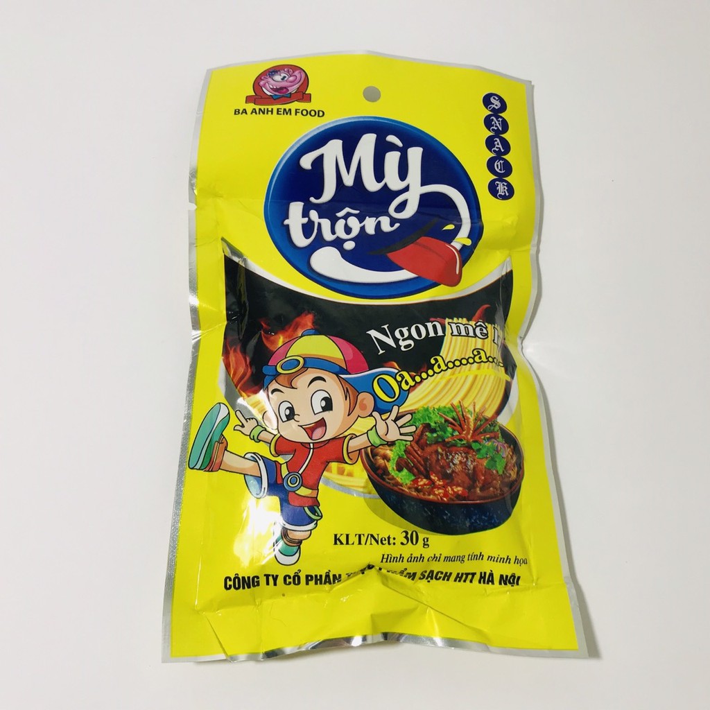 Combo 10 gói Snack Mỳ Trộn chua cay 30g - CHIPSHOP82