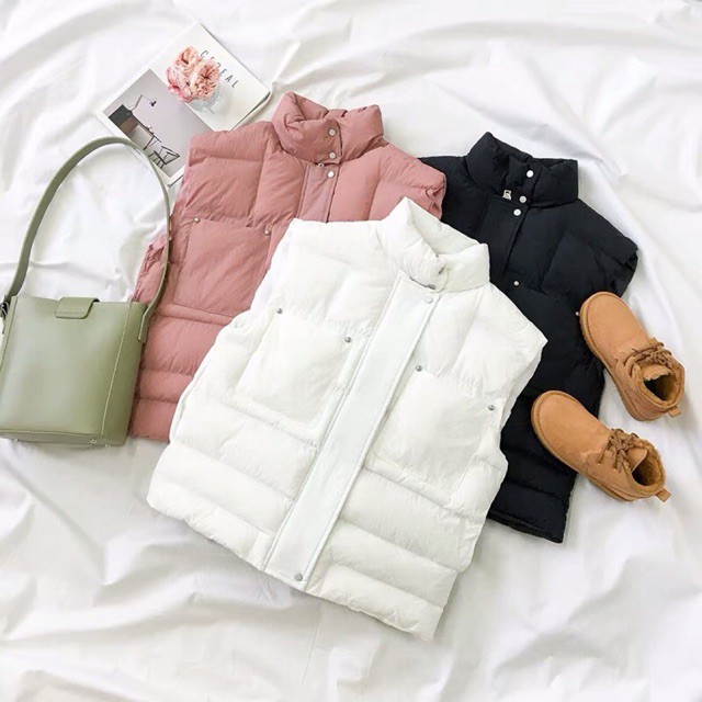 (Order-M) Ulzzang Áo phao gile KS