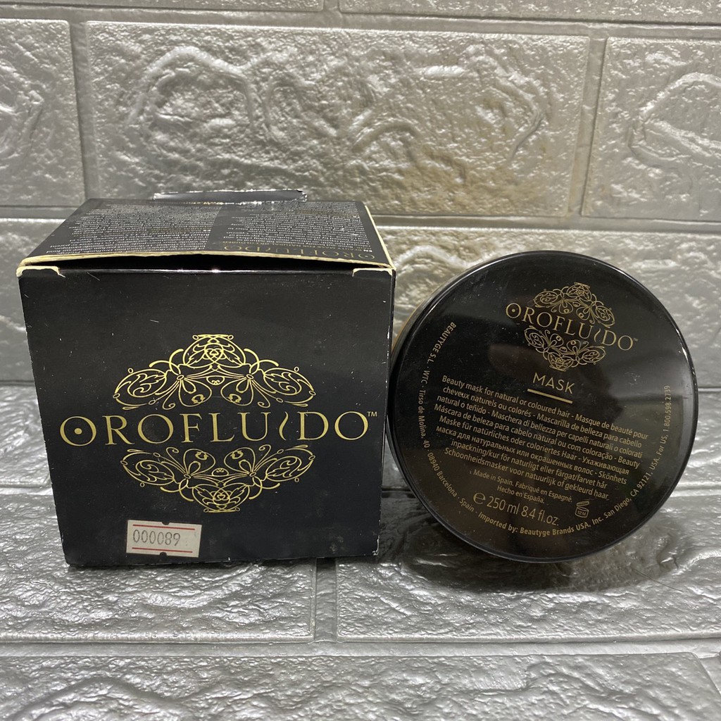 Mặt na phục hồi tóc Orofluido Mask 250ml