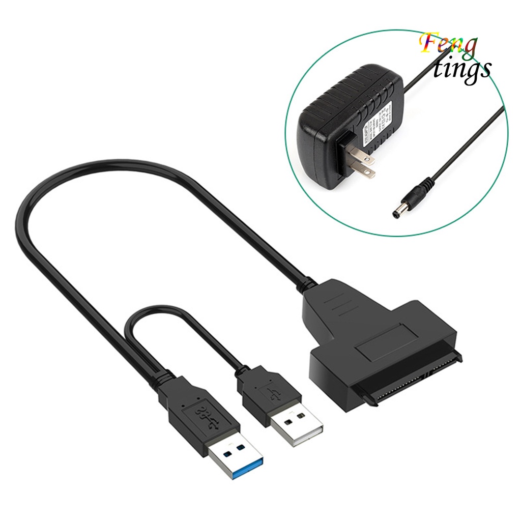 Cáp Chuyển Đổi Usb 3.0 Sang Sata Cho Ổ Cứng Ssd Hdd 2.5 / 3.5 Inch