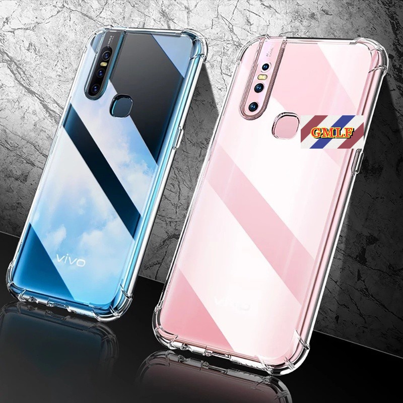 Ốp Điện Thoại TPU Dẻo Trong Suốt Chống Rơi Cho Vivo Y20 Y20i Y17 Y15 Y12 V21 V20 SE V19 Pro Y51 Y31 Y50 Y30 Y85