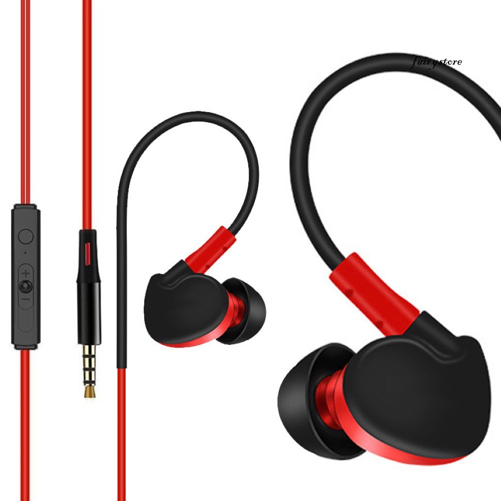 Tai Nghe Nhét Tai Thể Thao Fs + 3.5mm Âm Thanh Sống Động 6d