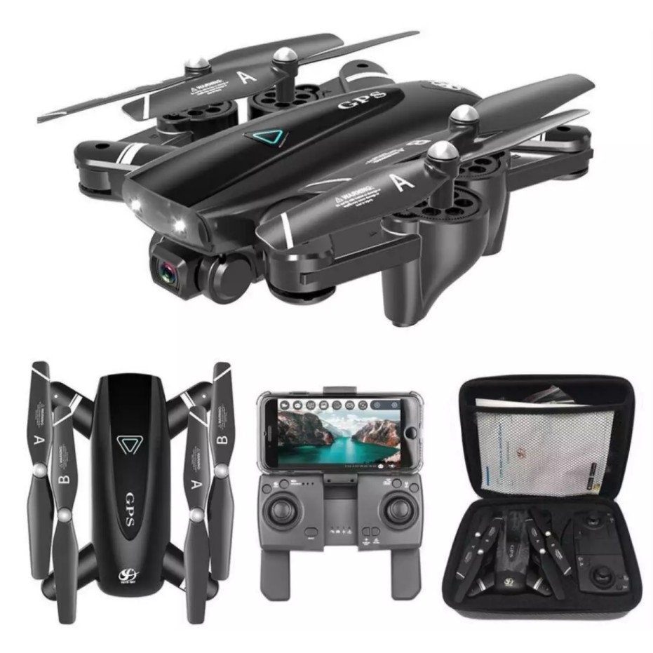 Siêu phẩm Flycam S167 - Quay Phim 4K - Định Vị GPS - Kết Nối Wifi Với Điện Thoại - Pin Dung Lượng Cao 1300 mAh