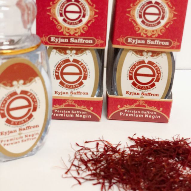 Combo 2gr nhụy hoa nghệ tây(saffron) Eyjan negin cao cấp  hàng chính hãng