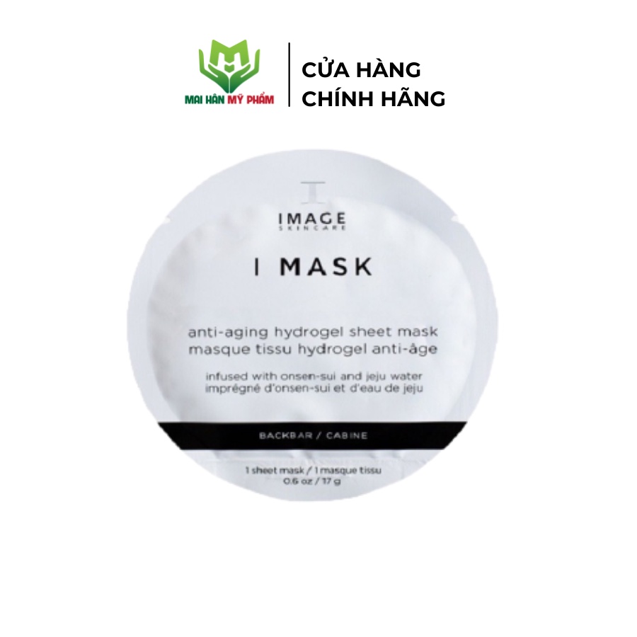 Mặt nạ sinh học chống lão hóa da Image Skincare I Mask Anti-Aging Hydrogel Sheet Mask Masque 17g