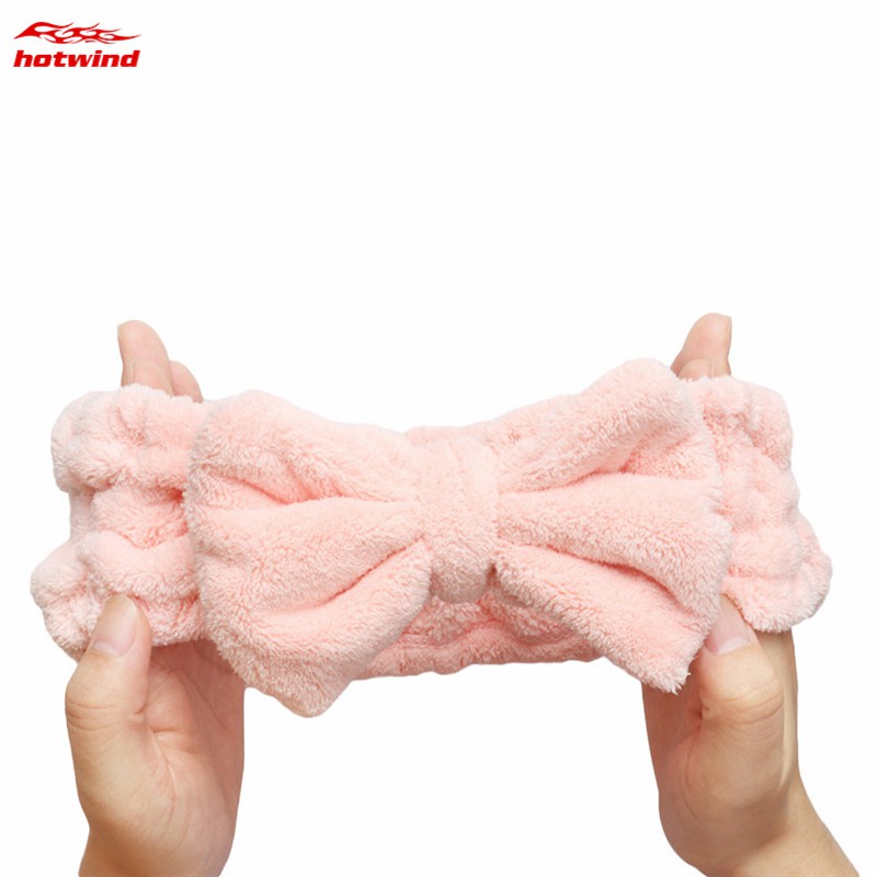 Băng đô bông vải thắt nơ xinh xắn cho nữ