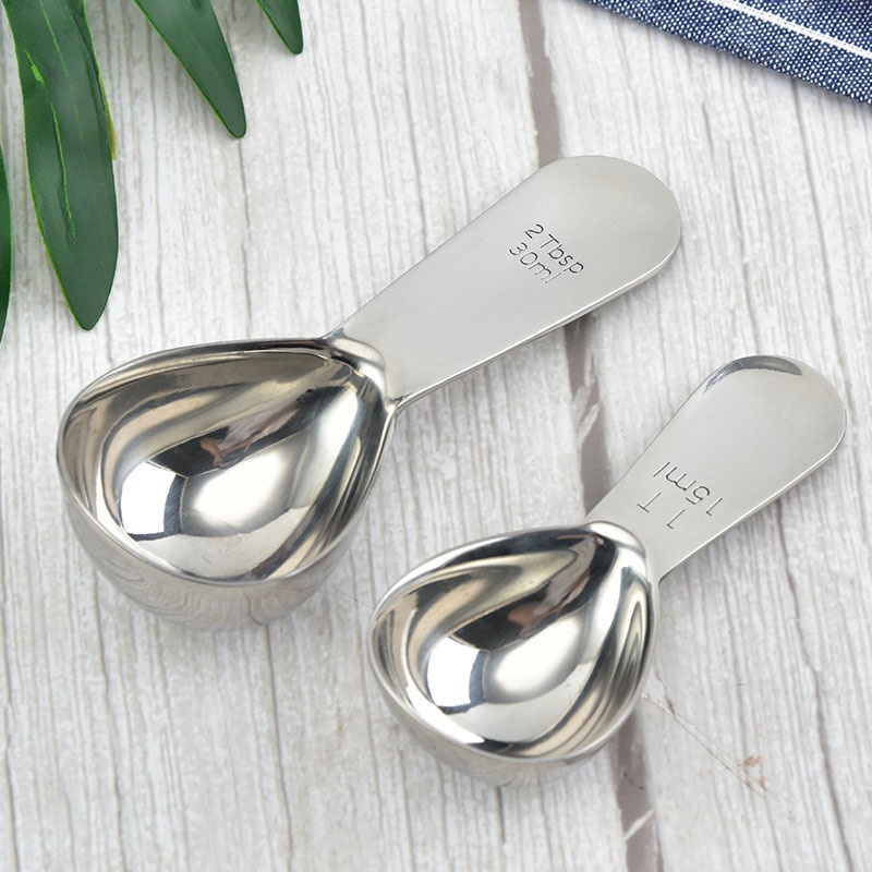 Muỗng Đo Lường 15 / 30ml Bằng Thép Không Gỉ Tiện Dụng Cho Nhà Bếp