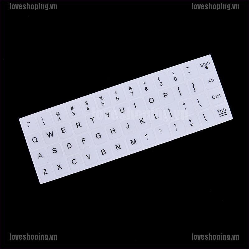 Đề can dùng dán trang trí bàn phím máy tính kiểu dáng đơn giản tiện dụng | BigBuy360 - bigbuy360.vn