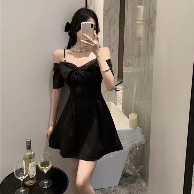 Đầm Sinh Nhật Một Dây Thắt Nơ Phong Cách Mới Mùa Hè