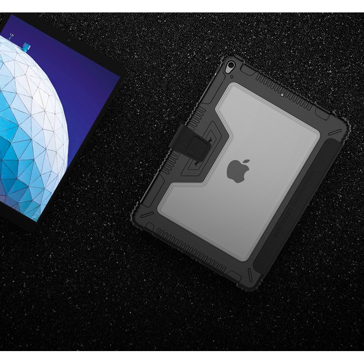Bao da iPad mini 4/5 air1/2/3, Pro 10.5, Pro 12.9, 10.2 Pro 11 2020 chính hãng Nillkin Bumper chống sốc có ngăn đựng bút | BigBuy360 - bigbuy360.vn