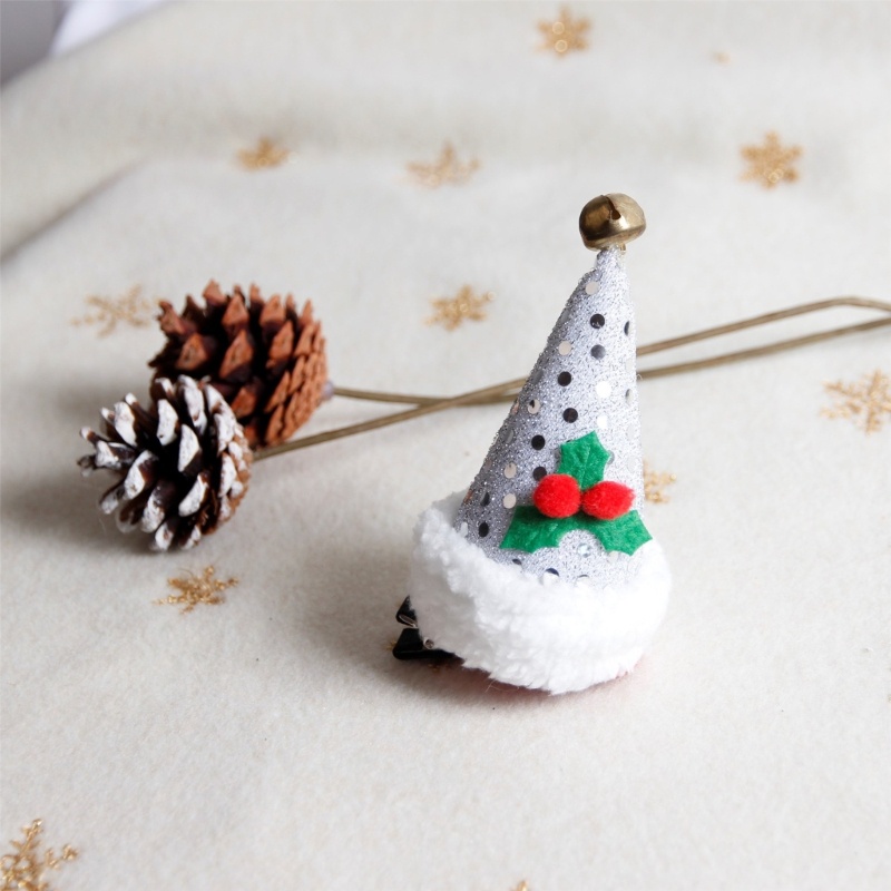Kẹp Tóc Hình Nón Ông Già Noel