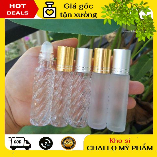 Lọ Chiết Nước Hoa ❤ GIÁ TẬN GỐC ❤ Vỏ Bi Lăn 10ml chiết nước hoa, dầu dừa, chiết mỹ phẩm , phụ kiện du lịch