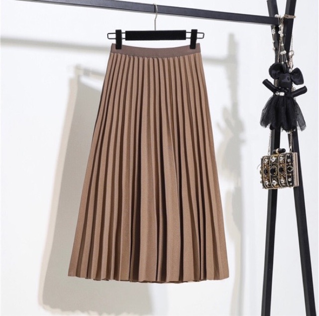 Chân váy DẬP LY 😊 chân váy xếp ly free ship