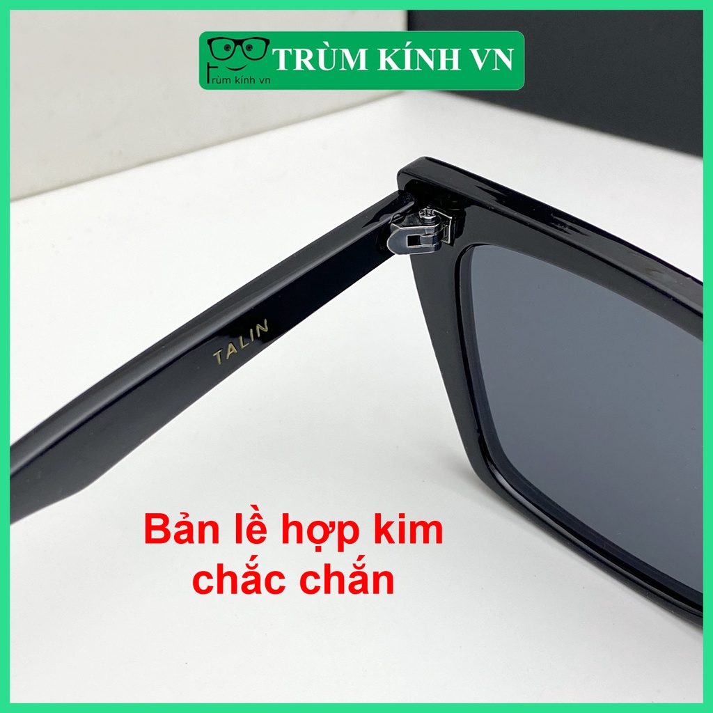 Kính Thời Trang Mắt Mèo GM Talin - Kính Đen Cao Cấp Hàn Quốc