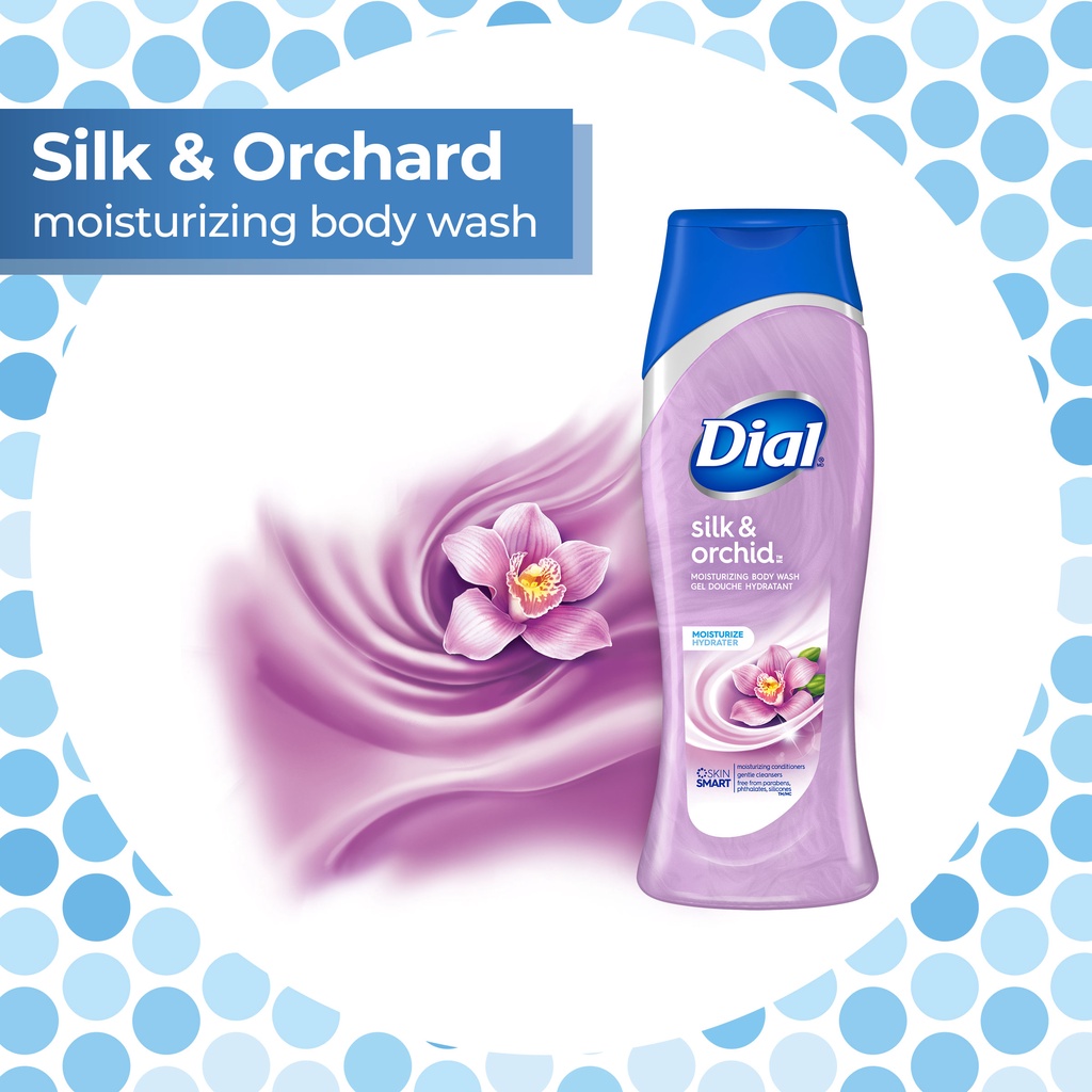 Sữa tắm Dial Lavender&Jasmine, Spring Water, Gold, Himalayan Salt, Silk&Magnolia,Orchid,Seaberry