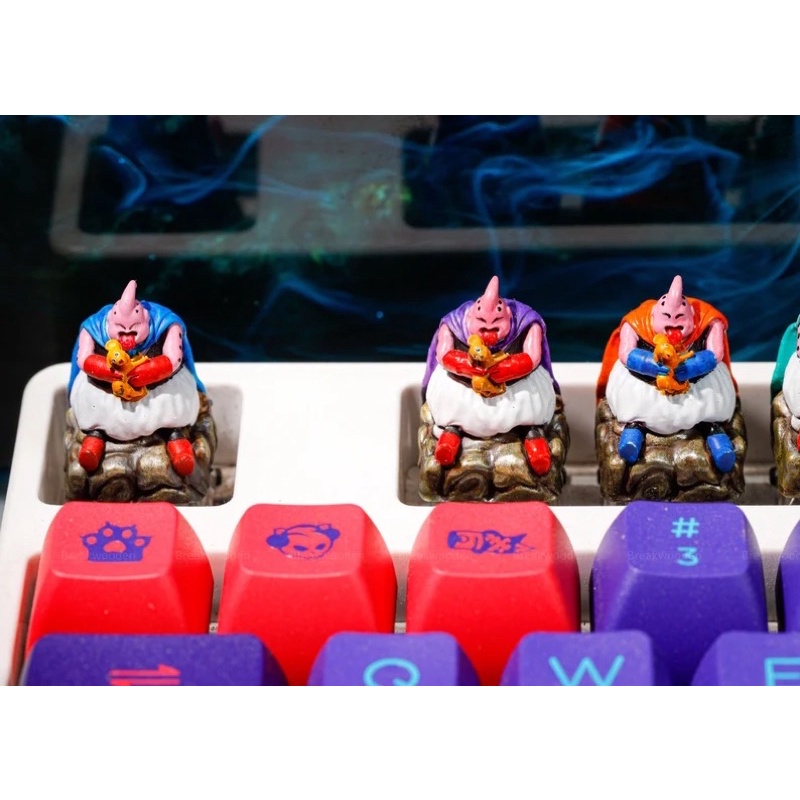 Nút bàn phím cơ Ma bư.Keycap Artisan.Keycap resin