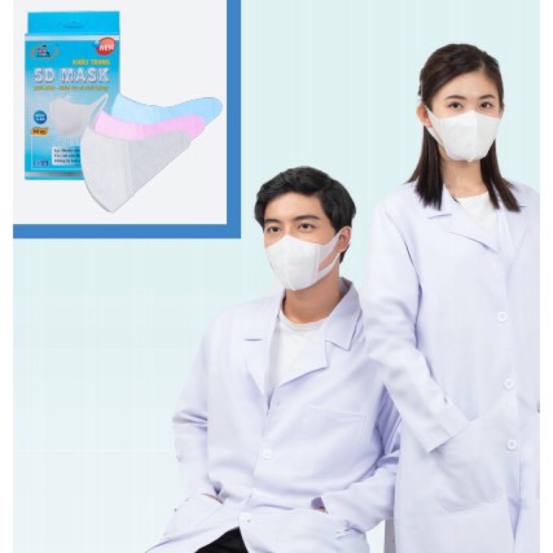 Sỉ 1 thùng 100 hộp 5d mask Famapro quai vải/khẩu trang 5d Nam Anh
