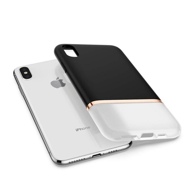 Ốp Spigen iPhone XS / X / XS Max Spigen  La Manon Etui - Jupe Milk