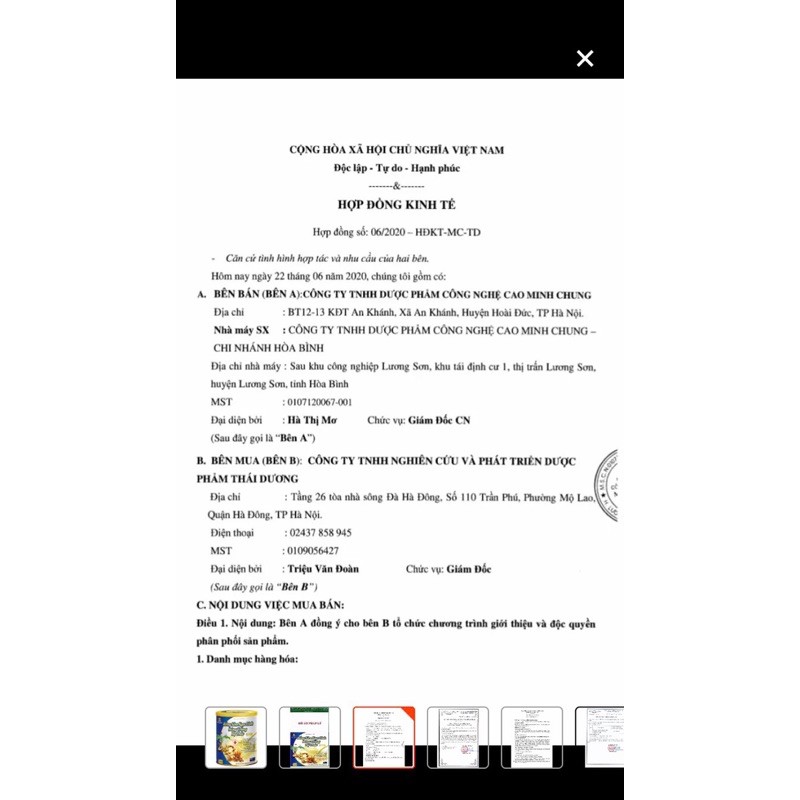 Sữa Hồng Sâm Ngọc Linh Đông Trùng Hạ Thảo