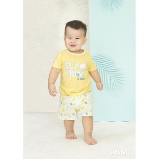 Bộ cộc cho bé CHAANG sunshine vàng