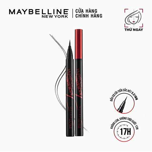 Bút Kẻ Mắt Nước Không Lem Không Trôi Maybelline New York HyperSharp Power Liner Waterproof 0.5g