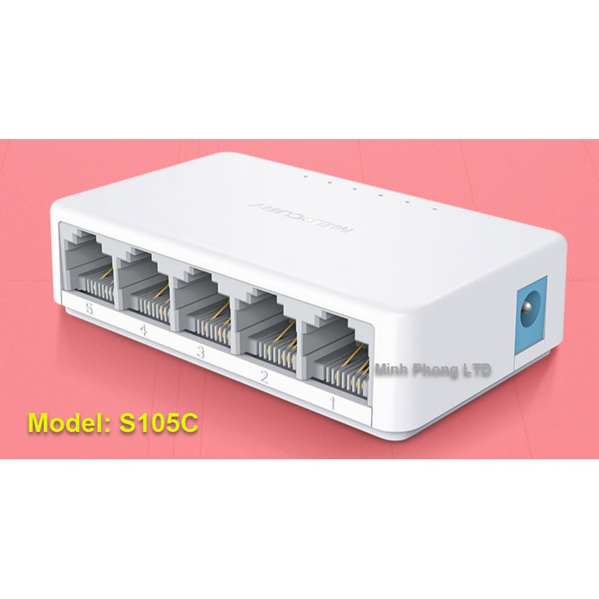 [RẺ VÔ ĐỊCH] Bộ chia mạng, switch Mercury 5 port, 8 port, 16 port 10/100, 10/100/1000, gigabit - Hàng chính hãng